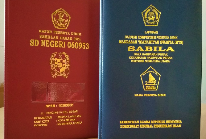 sampul raport jogja